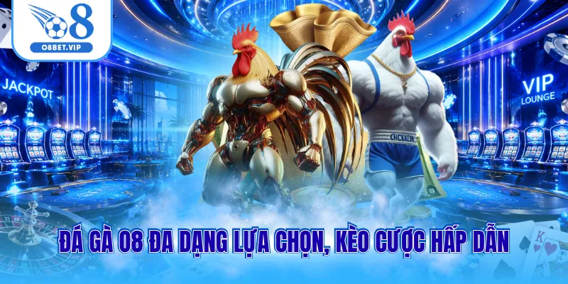 Đá gà O8 đa dạng lựa chọn, kèo cược hấp dẫn